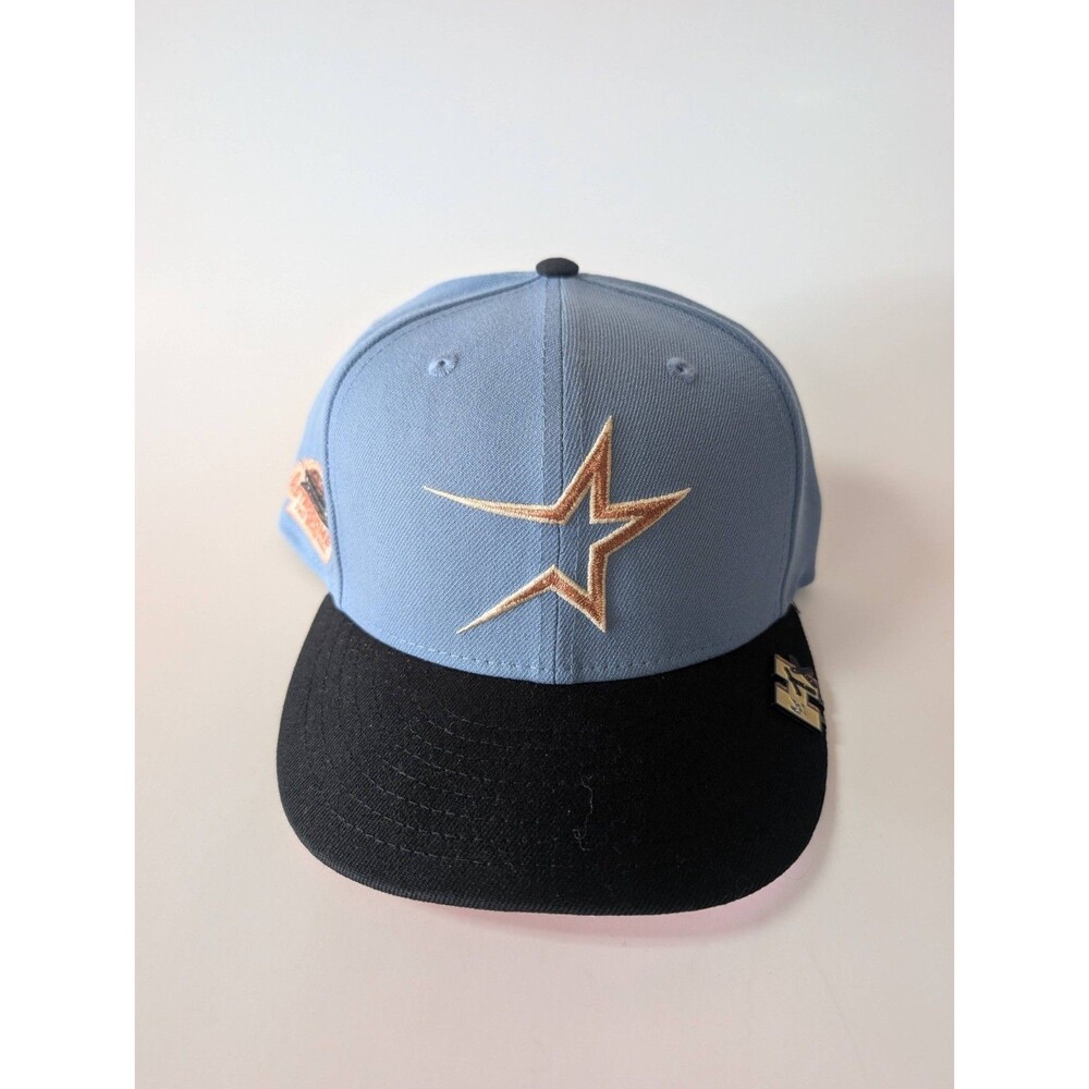 Houston Astros Astrodome Patch Cooperstown New Era 59FIFTY Fitted 7 5/8 Hat